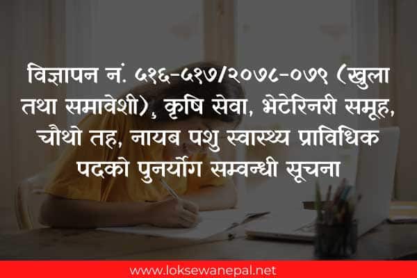 Gandaki pradesh Public likhit Exam Result 2022
